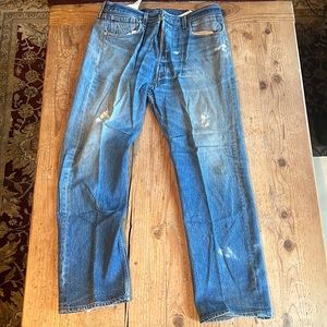 Levi’s distressed vintage